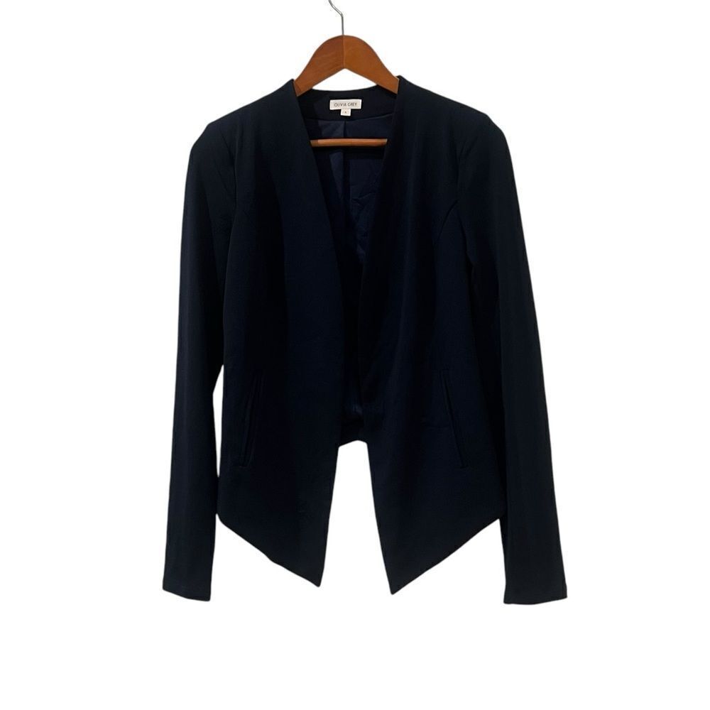 NWT! Olivia Grey‎ navy blazer. Size small